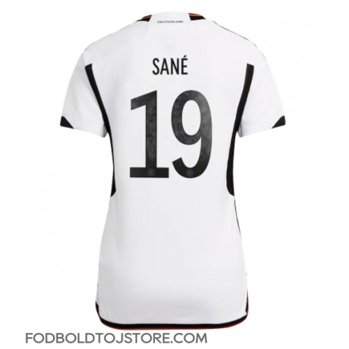Tyskland Leroy Sane #19 Hjemmebanetrøje Dame VM 2022 Kortærmet